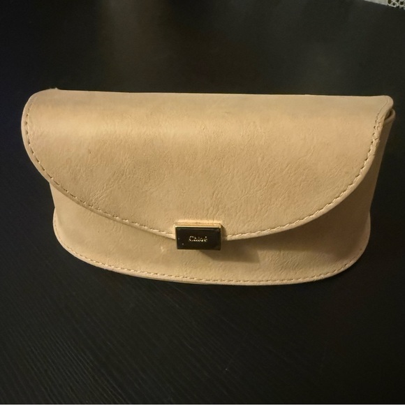 Chloe Accessories - CHLOE Beige Semi Soft Sunglasses Case *Newest Style* EUC